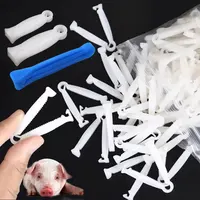 Umbilical Cord Clips for Prevent Pig Cow Sheep Umbilical Stalk Infect Navel Cord Clamp Farm Livestock Breed Pet Animals Suckling 1