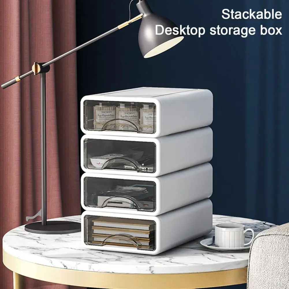 

Ящик для хранения с прозрачными ящиками, угловой органайзер, многофункциональный женский прозрачный ящик для канцелярских принадлежностей