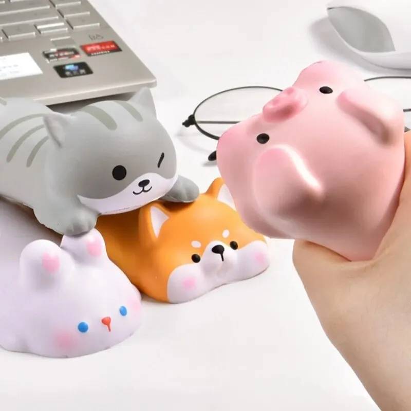 Wrist Rest Support Cute for Mouse Pad Computer Laptop Arm Rest for Desk Ergonomic Slow Rising Squishy Toy Desktop Ornament wrist rest support
