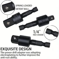Flexible Drill Bit Extension 6Pcs