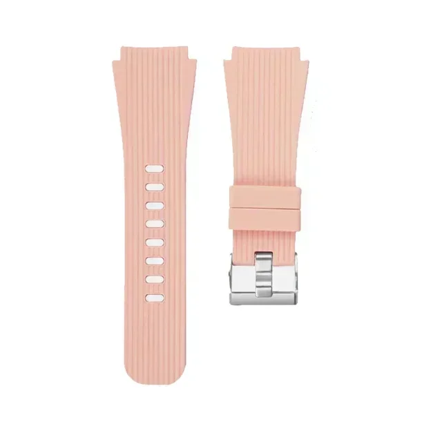 Colorful 22mm Silicone Watch Band - Vibrant Strap