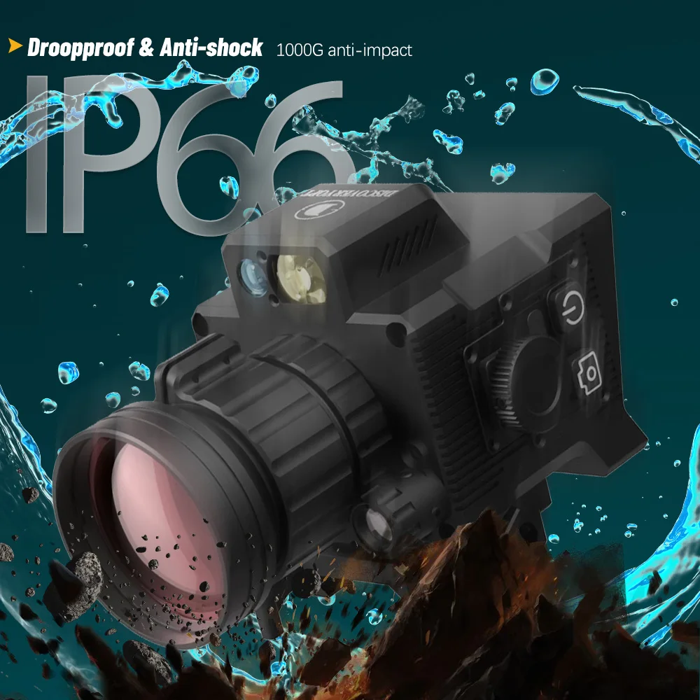 Discoverer DTS642 Series Thermal Imaging With Distance Measurement HD Infrared Hot Search Bow Sight Outdoor Search And Rescue 5