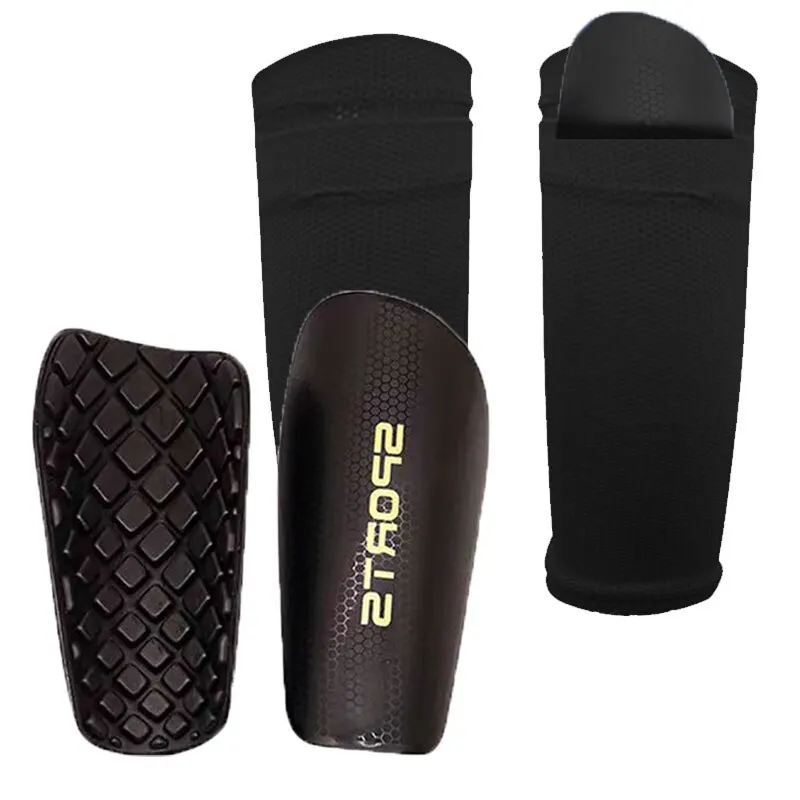 Soccer Shin Guards Shin Guard Pads Soccer Shin Guards Youth Adult Incl Shin Pads and Guard Sleeves EVA Cushion Protection Reduce Shocks and Injuries 1 Pair