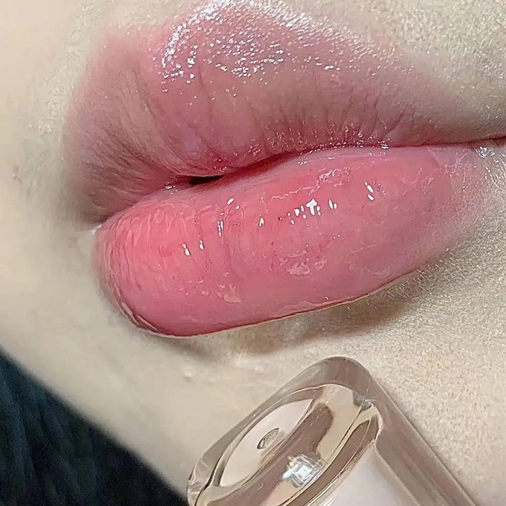 Frozen Tea Mirror Lip Gloss Non-fading High Color Gloss Long-lasting Moisturizing Waterproof Mirror Lip Gloss Cosmetics