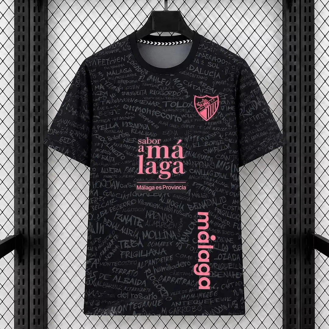 Neu eingetroffen: 26-27 Malaga Style Fußballtrikot, schnelltrocknend, kurzärmelig, Fußballuniform, Familien-Set, Trainings-, Stadion- und Fantrikot