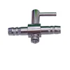 10pcs 4mm Stainless Steel Aquarium Tank Air Pump Air Flow Tube Pipe Line Control Valve Air Pump Accessories Wholesale 2