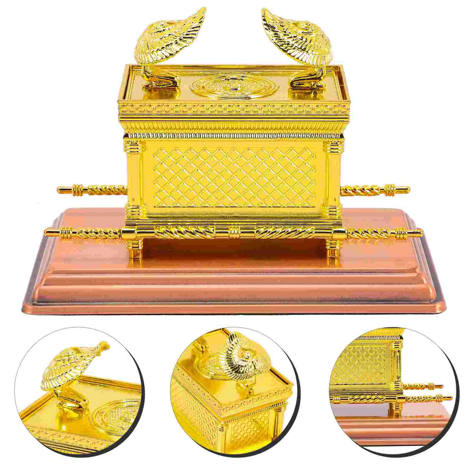 

Portable Premium Classical Exquisite The Ark Of The Covenant Model Religious Party Decoration for Home Decor Gift Option