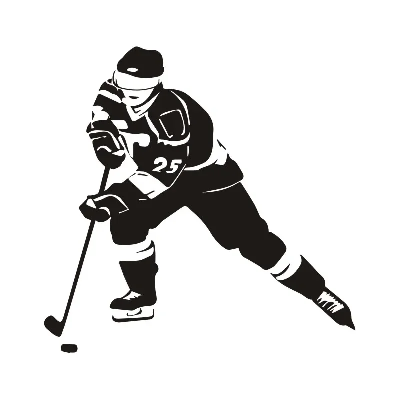 

Hockey Sport Silhouette Creative Car Stickers Car Motorcycles Stickers Reflective Car Styling,18cm*18cm
