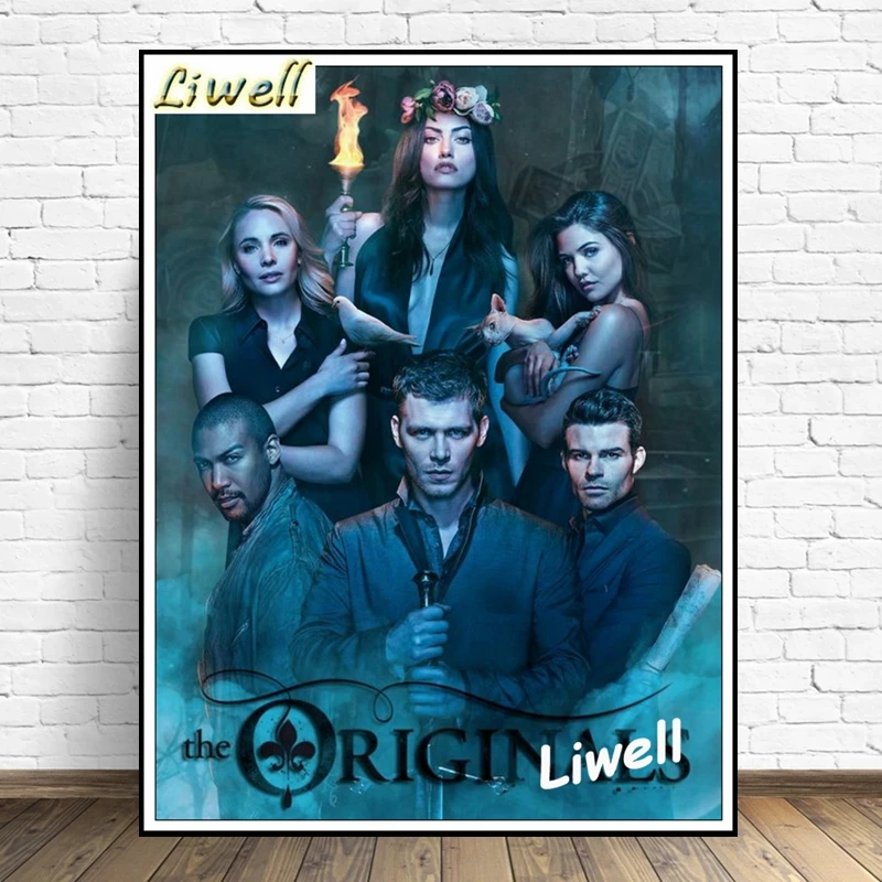 5d Full Square Horror Diamond Painting TV Series The Originals Vampire Mikaelson Picture Rhinestone Cross Stitch Home Decor