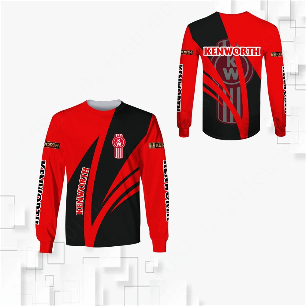 

Kenworth Oversized T-shirt Harajuku O Neck Long Sleeve Casual T Shirt For Men Women Anime 3D Printing T-shirts Unisex Clothing