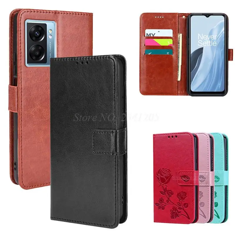 Custodie Per Telefoni Per Oneplus Nord N300 5G Flip Cover Portafoglio Custodia Per Libri In Pelle Per Estuche De Celular One Plus Nord N300 N 300 5G E