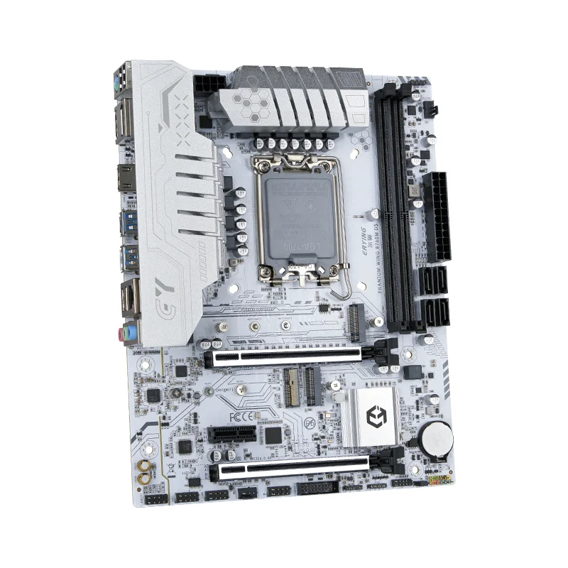 新品 B760M  DREAM D5 DDR5 16フェーズ ハイエンド JGINYUN B760M Snow Dream D5 motherboard - Intel LGA1700