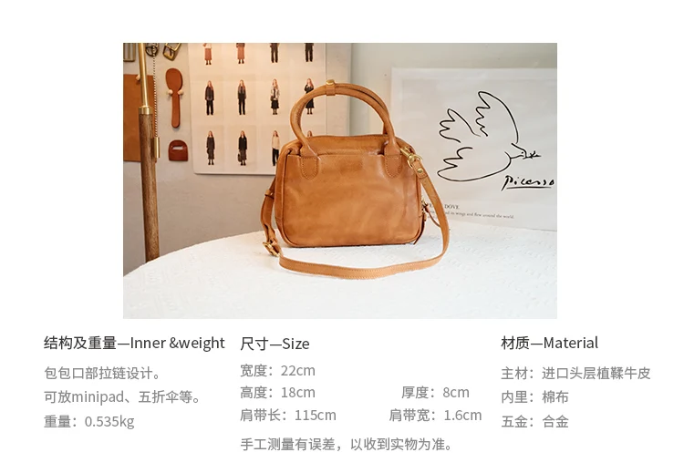 Modische, lässige, handgefertigte, pflanzlich gegerbte Damenhandtasche aus Rindsleder, schwarz, kleine Handtasche, Wochenend- und Party-Luxus-Umhängetasche aus echtem Leder – Detail 1