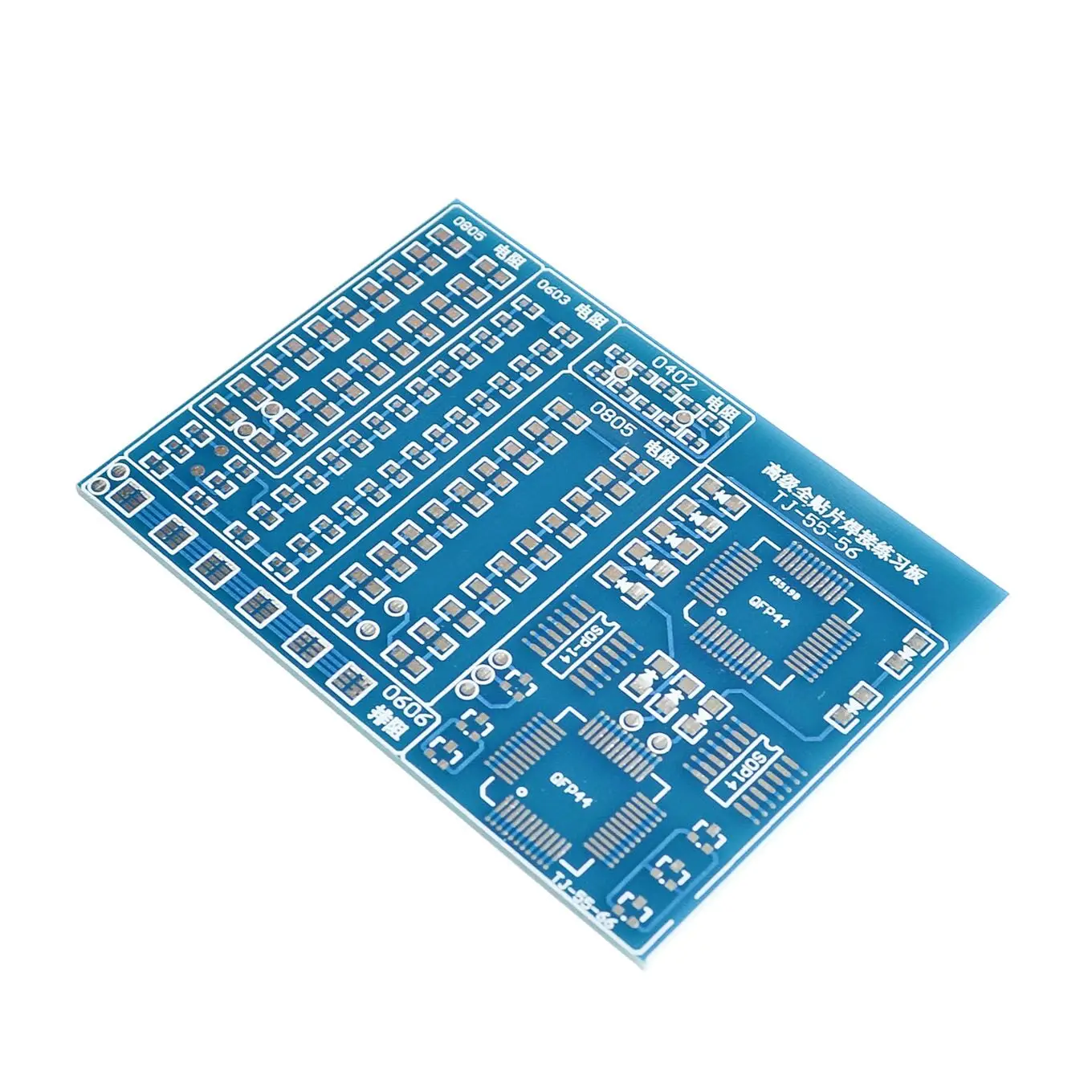 1kit SMT SMD Component Welding Practice Board saldatura Kit fai da te Resitor diodo Transistor avvio apprendimento elettronico - immagine 2