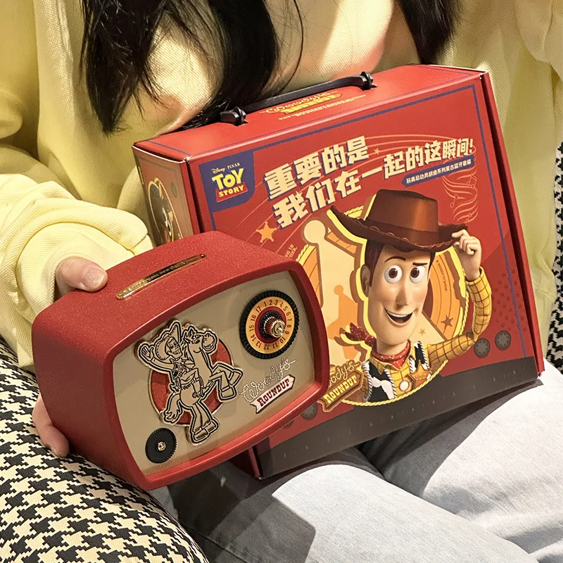 

Студийная Bluetooth-Колонка Disney Toy Story 4 Вуди в стиле ретро, мультяшный Беспроводной Портативный Студийный динамик, креативные рождественские подарки