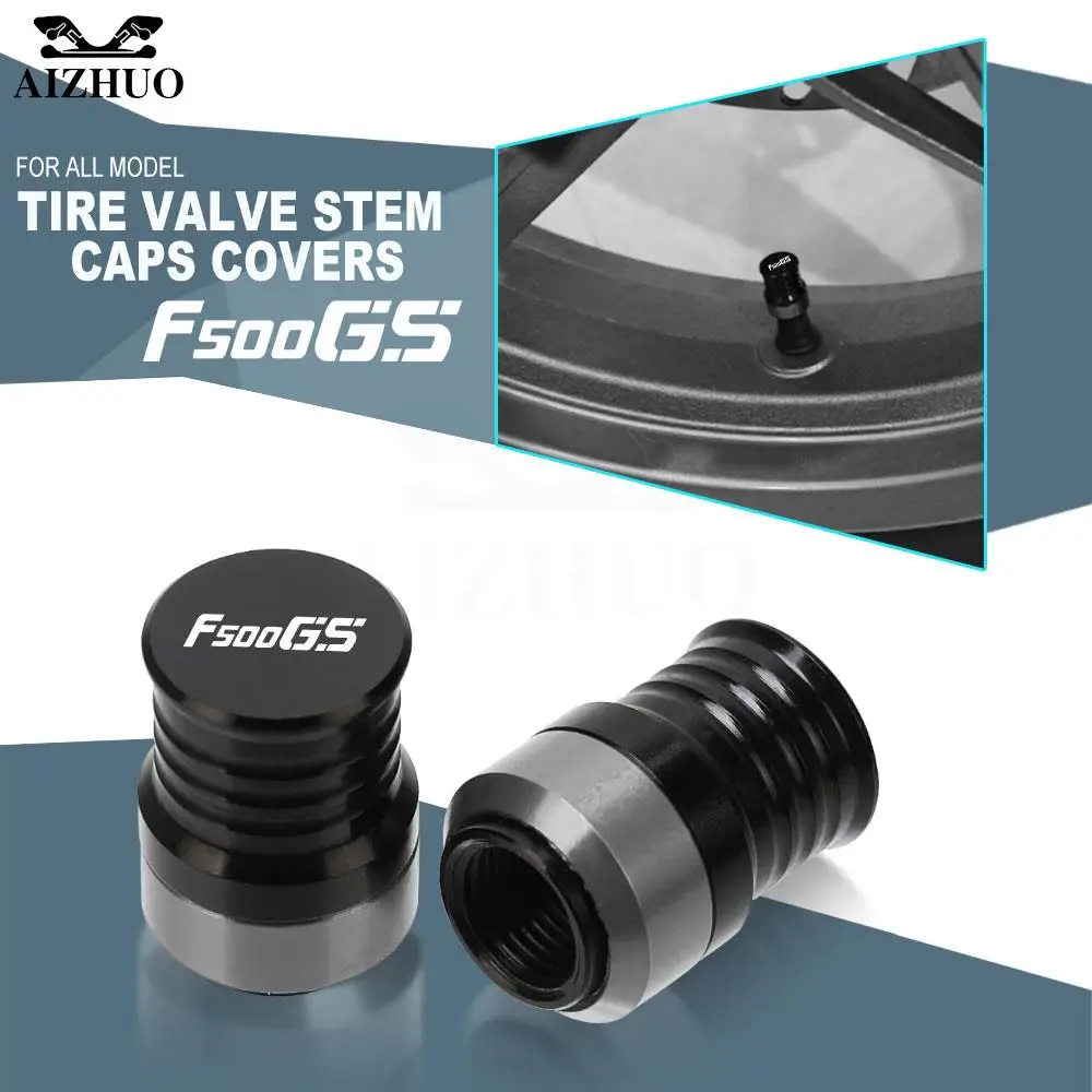 

Motorcycle Wheel Tire Valve Stem Caps Airtight Covers For BMW F500GS 1989-2008 F 500 GS 2007 2006 2005 2004 2003 F500 500GS 1990