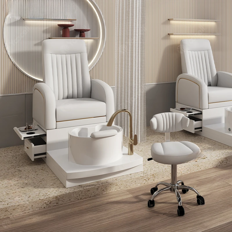 Barber Chair Foot Spa Chair For Nail Salon La Tulip Gulfstream