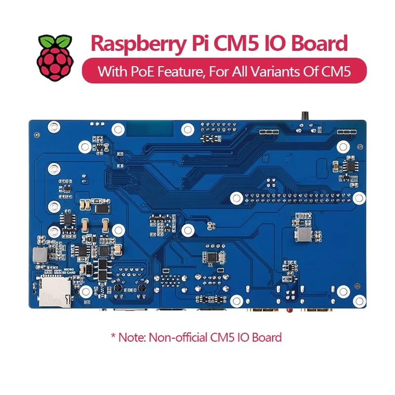 Waveshare Compute Module 5 IO Board, Compatible with All Variants of