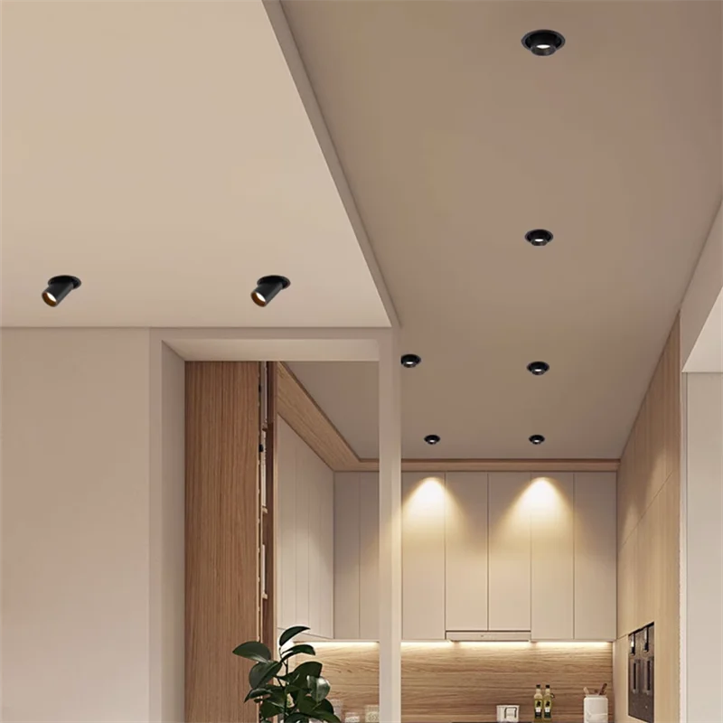 LED Aluminum Recessed Rotating Downlight