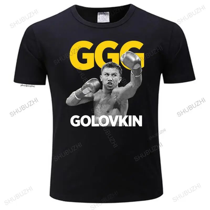 New Ggg Gennady Golovkin Poster Da Uomo Black Size S To 2Xl T-Shirt En1 Cotton Top Di Alta Qualità Brand Cool Tee Shirt
