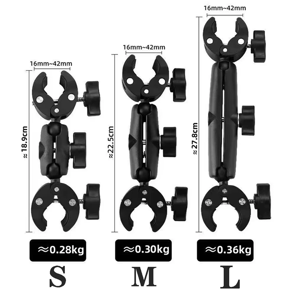 Clip Support pour Caméra Action - Lot de 8 Couleurs