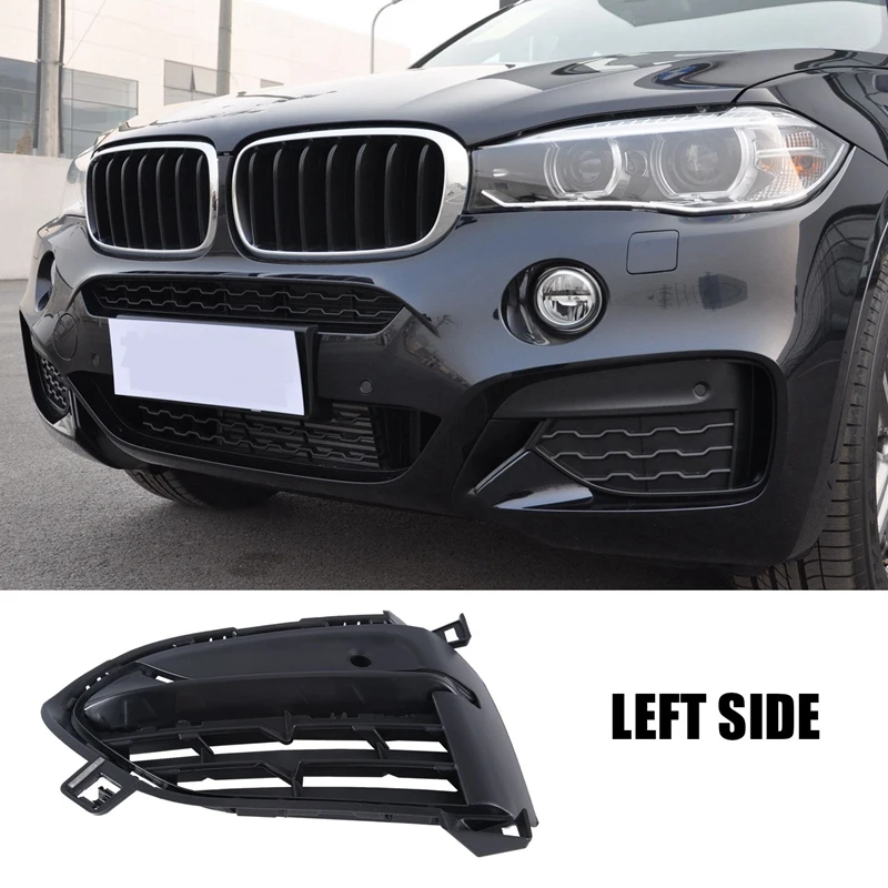 

Car Front Bumper Outer Grille Cover Fit For BMW X6 F16 2015-2019