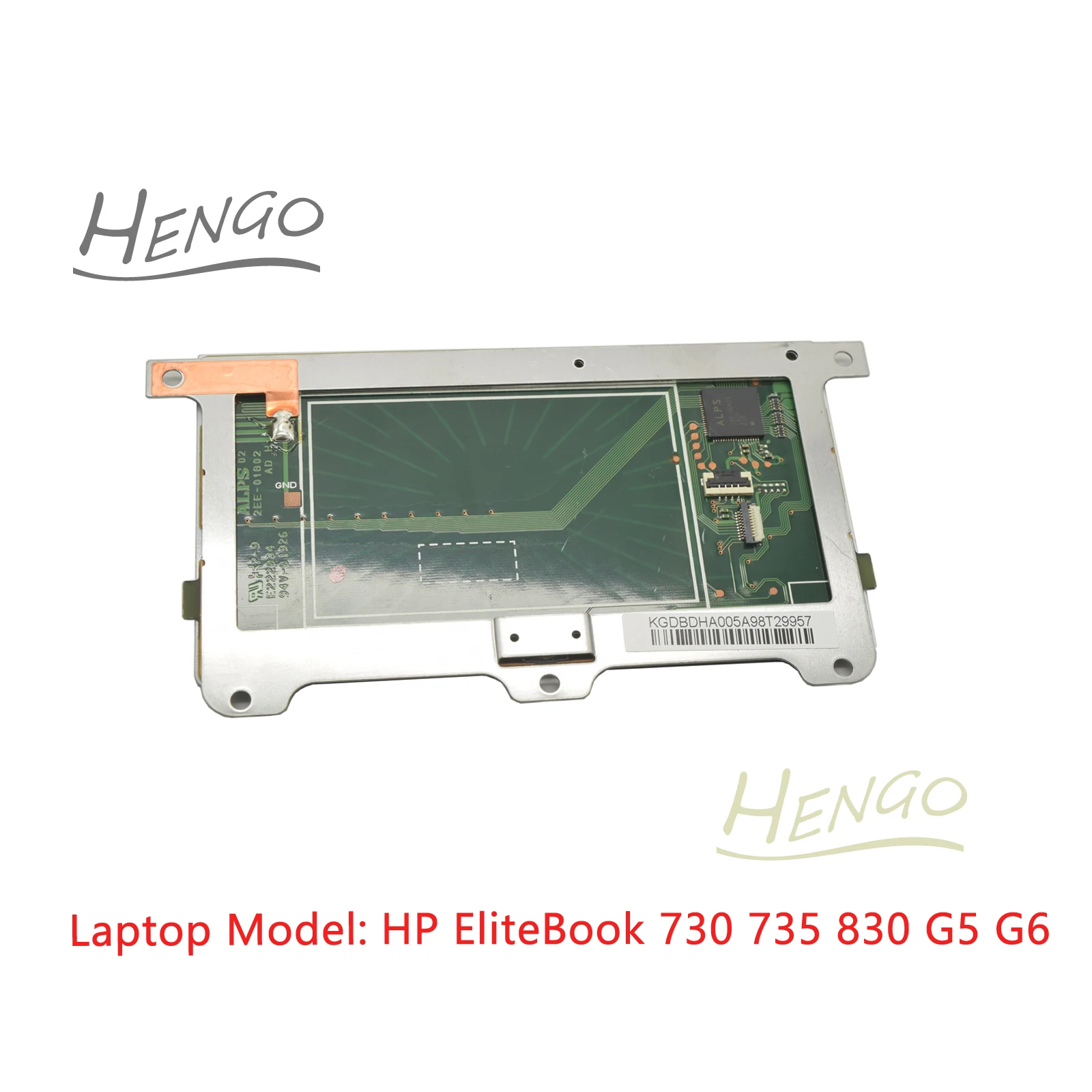 Silver Original New For HP EliteBook 730 735 830 G5 G6 Touchpad Trackpad Mouse Pad