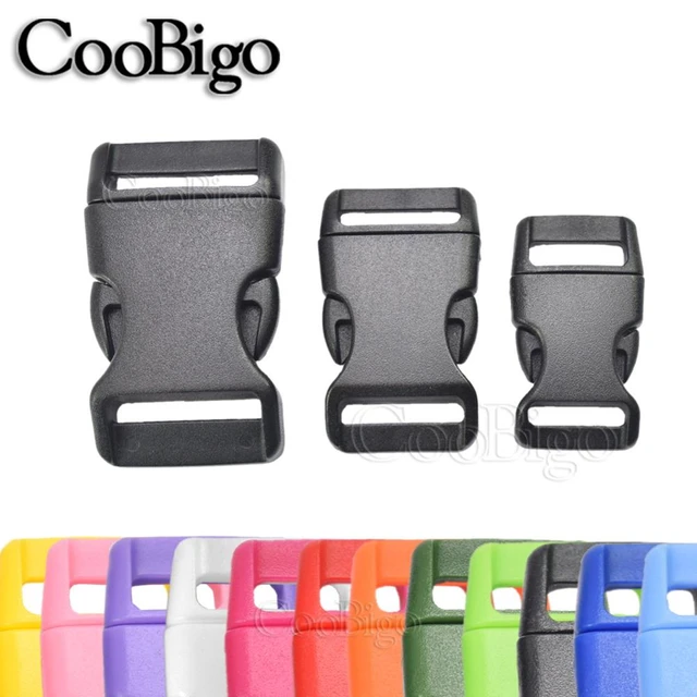 Side Release Plastic Buckles Clips For Webbing - 10mm 20mm 25mm 30mm 40mm  50mm