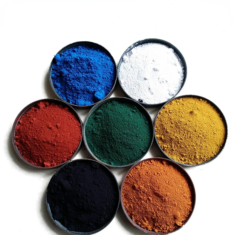 Iron Oxide Pigment Powder for Cement Road Surface Coloring