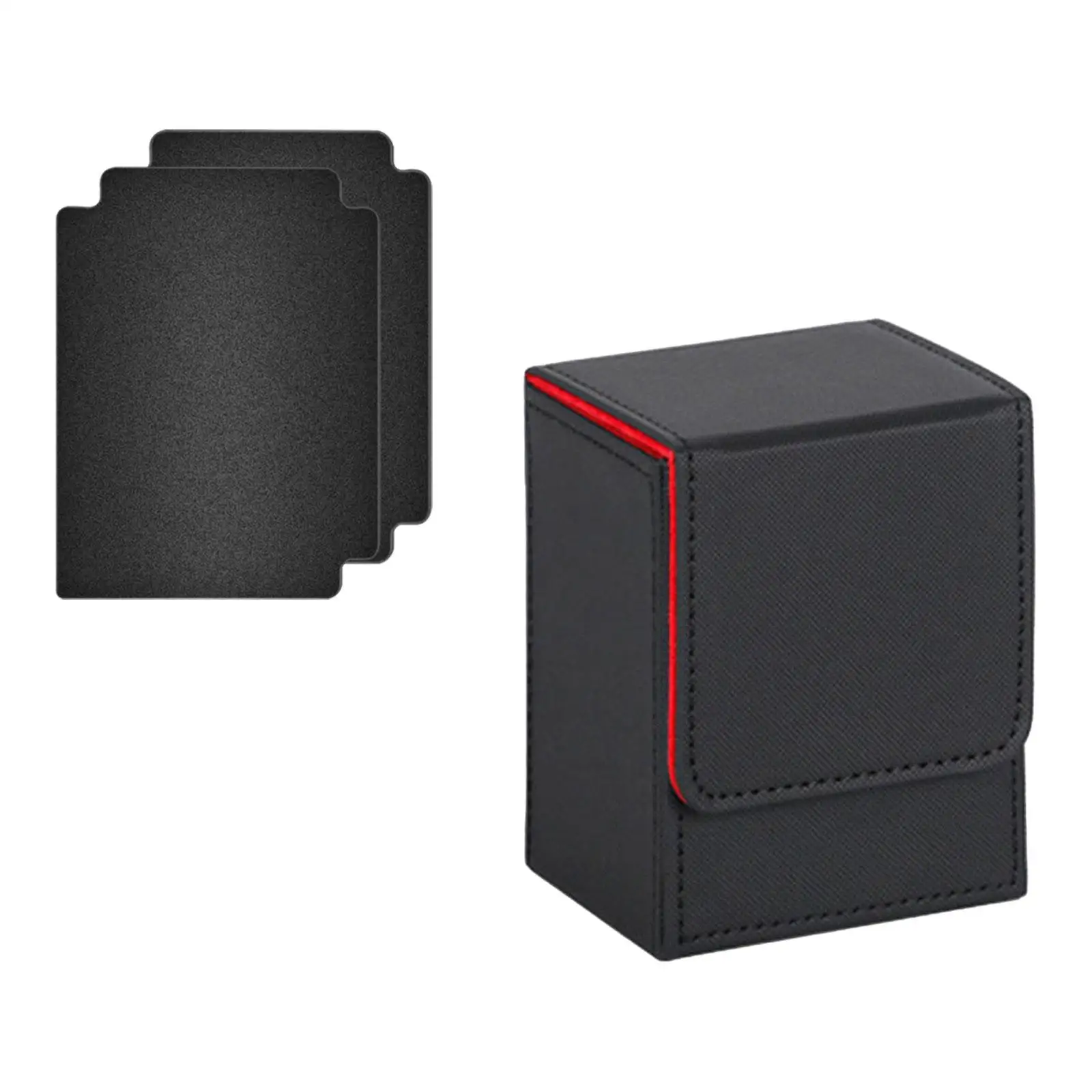Premium Lightweight Trading Card Deck Box - Durable Holder for 100 Collectible Cards
