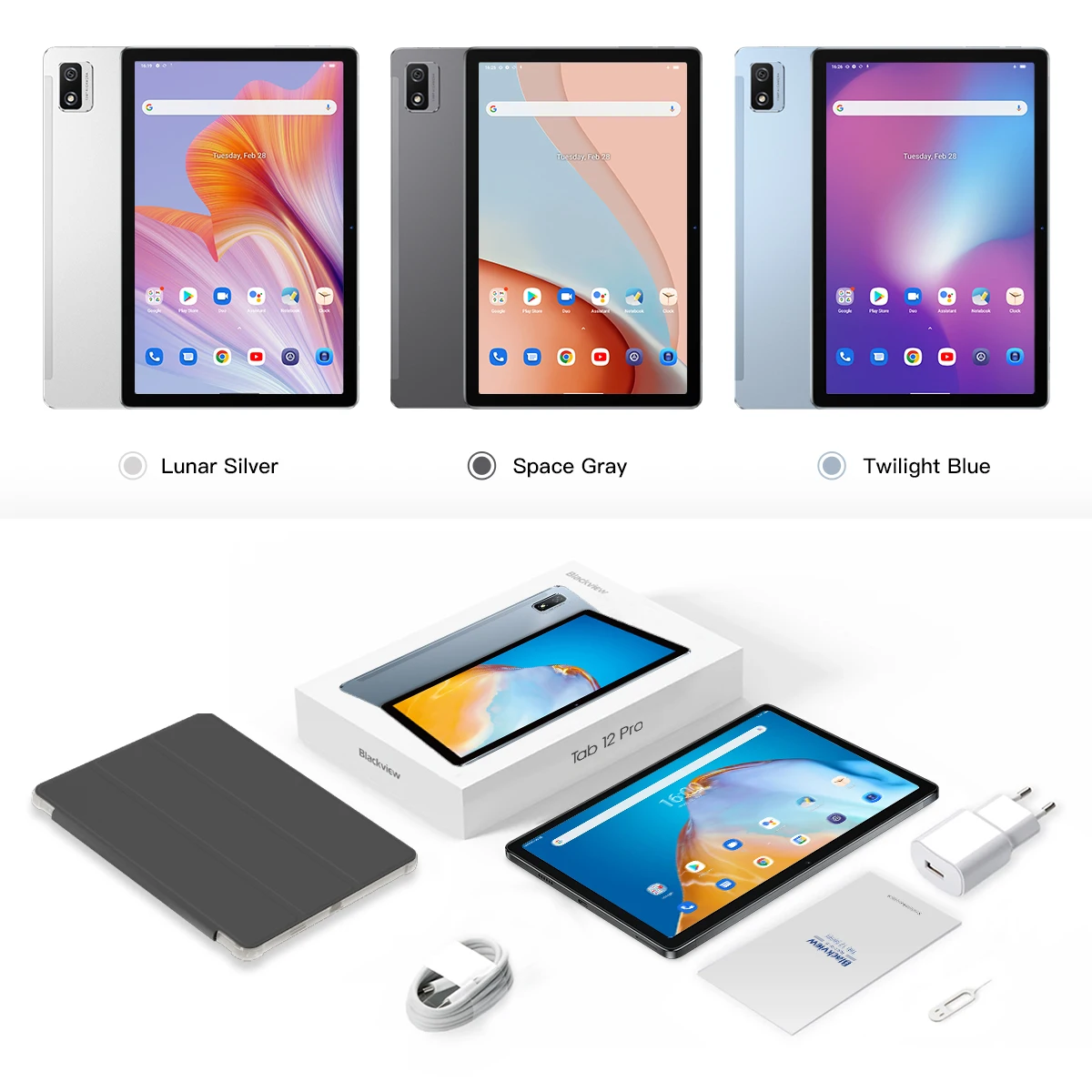 Androidタブレット本体 Blackview Tab 12 Pro Blackview Tab 12 Proレビュー】普段使いのタブレットはこれで