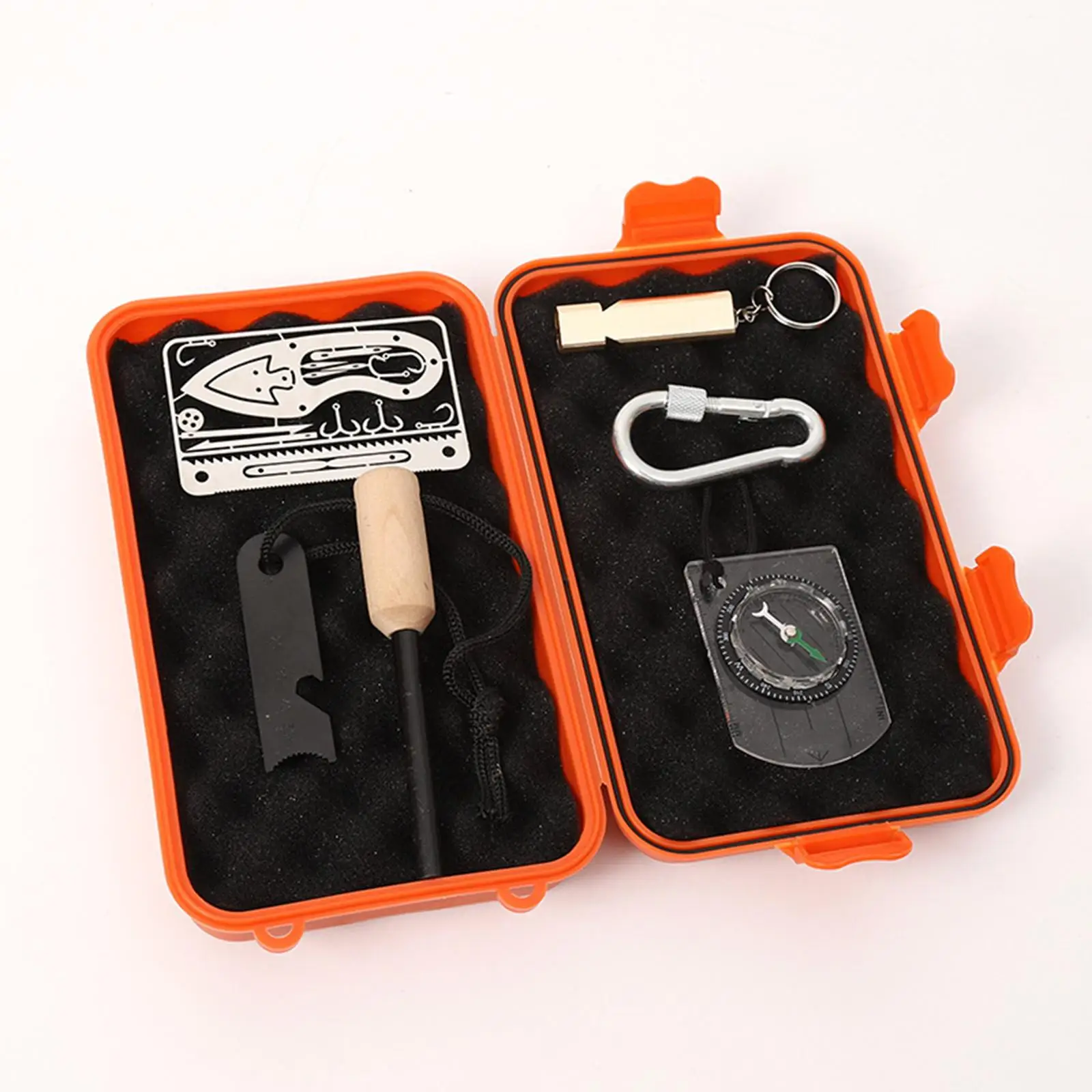 2x Tool Case Storage Case Pressure Resistant Survival Container Organizer