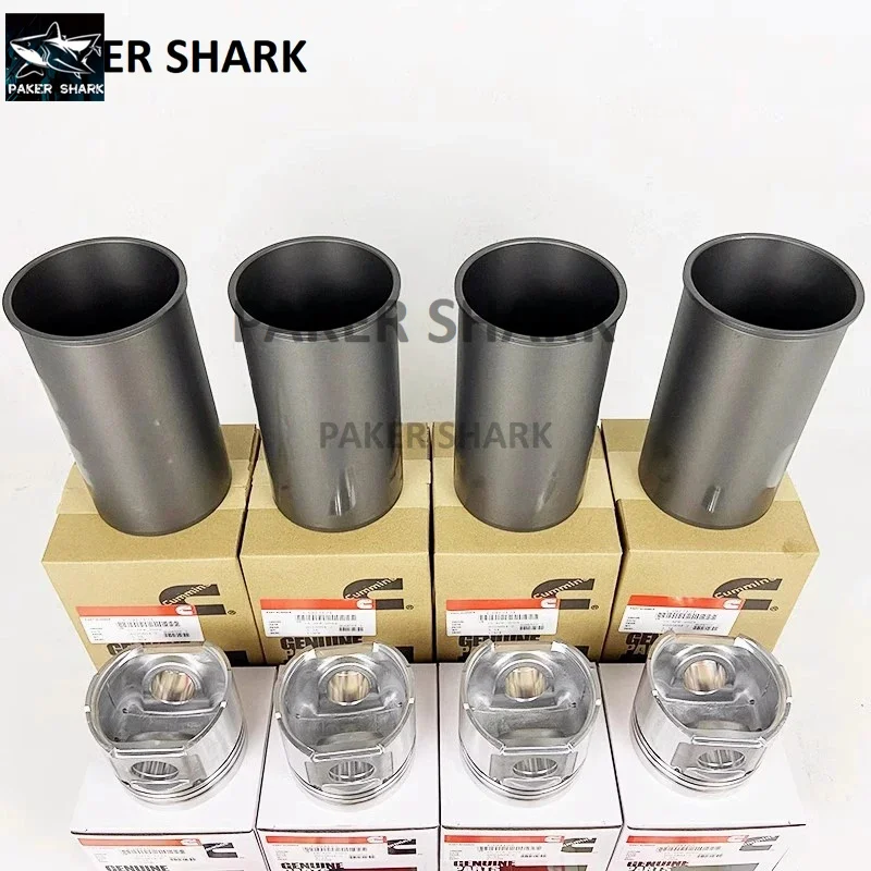 For Komatsu Engine Parts PC270 PC290 PC300 PC308US PC310 Liner Kit Bushing Piston Ring Pin Overhaul 4D92 4D98 3D80 4D155