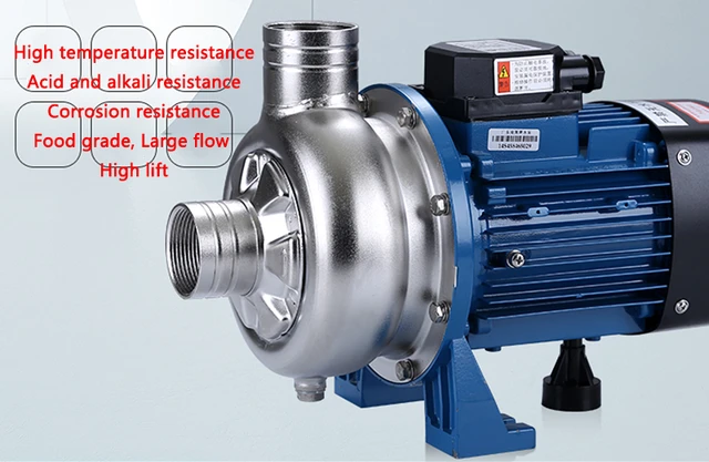 ステンレス製ウォーターポンプ。EBARA PUMP