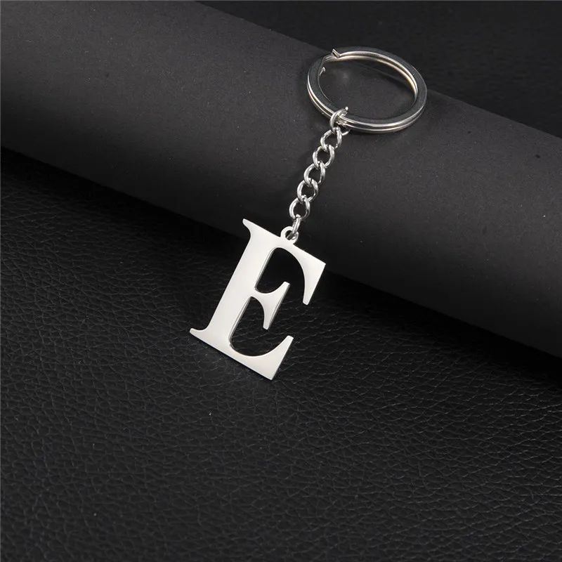 1 st. Alfabet Initiële Letter Sleutelhanger Leuke Pluche Sleutelhanger