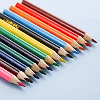 12 Colors Mini Pencil Set Short Colored Pre-Sharped Pencils for Drawing,Coloring,Shading for Kids,Students Or Children 2