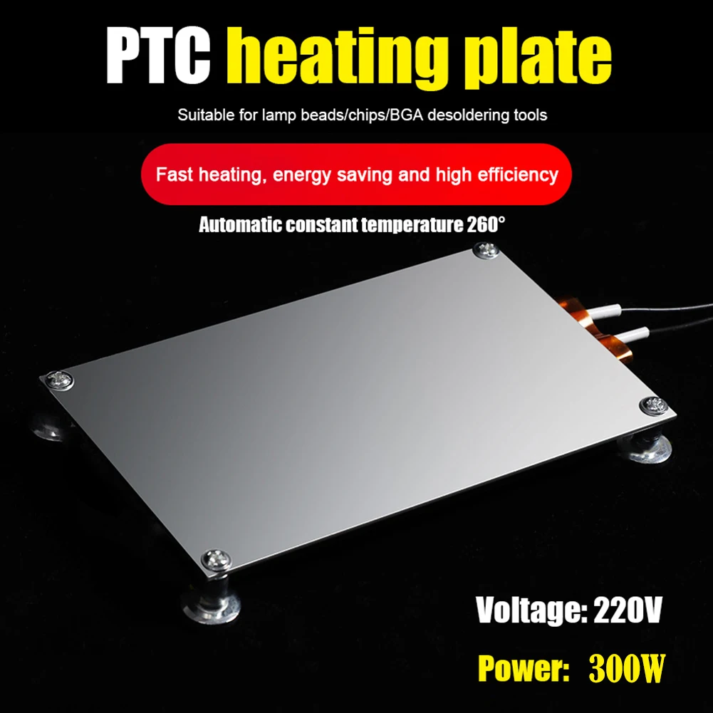 Soldering Station Desoldering Station BGA Desoldering Station PTC Fever Plate Preheating Chip LED Bead Remover Boards for FPC Board BGA Solder Ball Remover