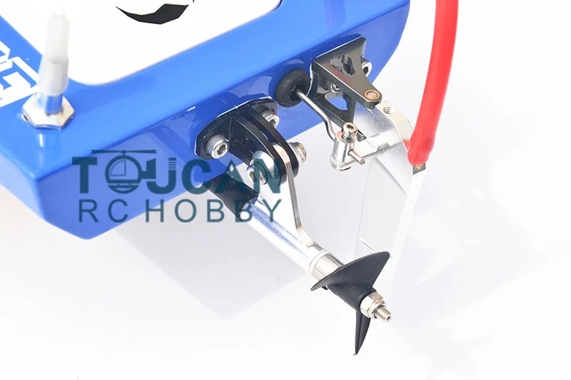 M440 15.1" Fiber Glass High Speed Electric Racing RC Boat W/ Motor Servo ESC Model for Boy Gift TH02613-SMT2 3
