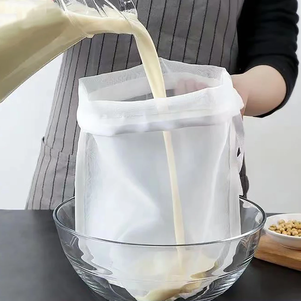 1pc Beer Homebrew Filter Bag For Brewing Malt Boiling Wort Mash Strainer Tool Mesh Nylon Food