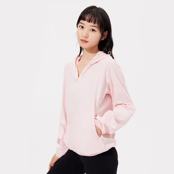 OhSunny Sunscreen Jackets Women Outdoor Casual UV Protection Clothing UPF50+ Hoodie Breathable Coats for Running Cycling 5