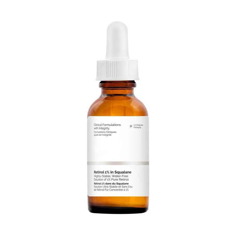 30ml Retinol 1% In Squalane Highly-free Solution Age Treatment Wrinkle Removal Applied for Firm Skin Facial Essence Skincare