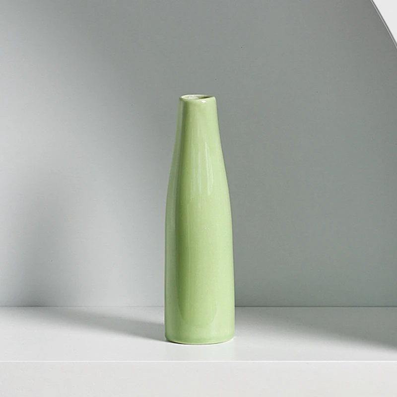Nordic Ceramics Creative Flower Vase - Mini Decorative Plant Bottle