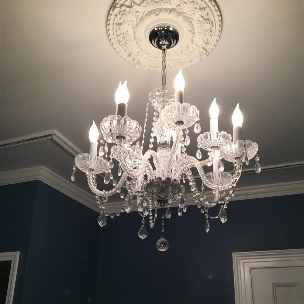 12pcs 불꽃 팁 샹들리에 전구 25W Candelabra E12 120V 서리 장식 백열 천장 팬, 펜던트, 따뜻한 흰색