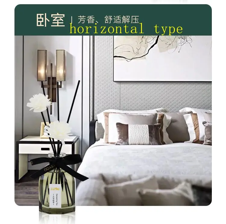 Hotel Floral Essential Oil Diffuser Fire Fragrant Dry Flower Lavender Air Refresher perfume Holiday Gift