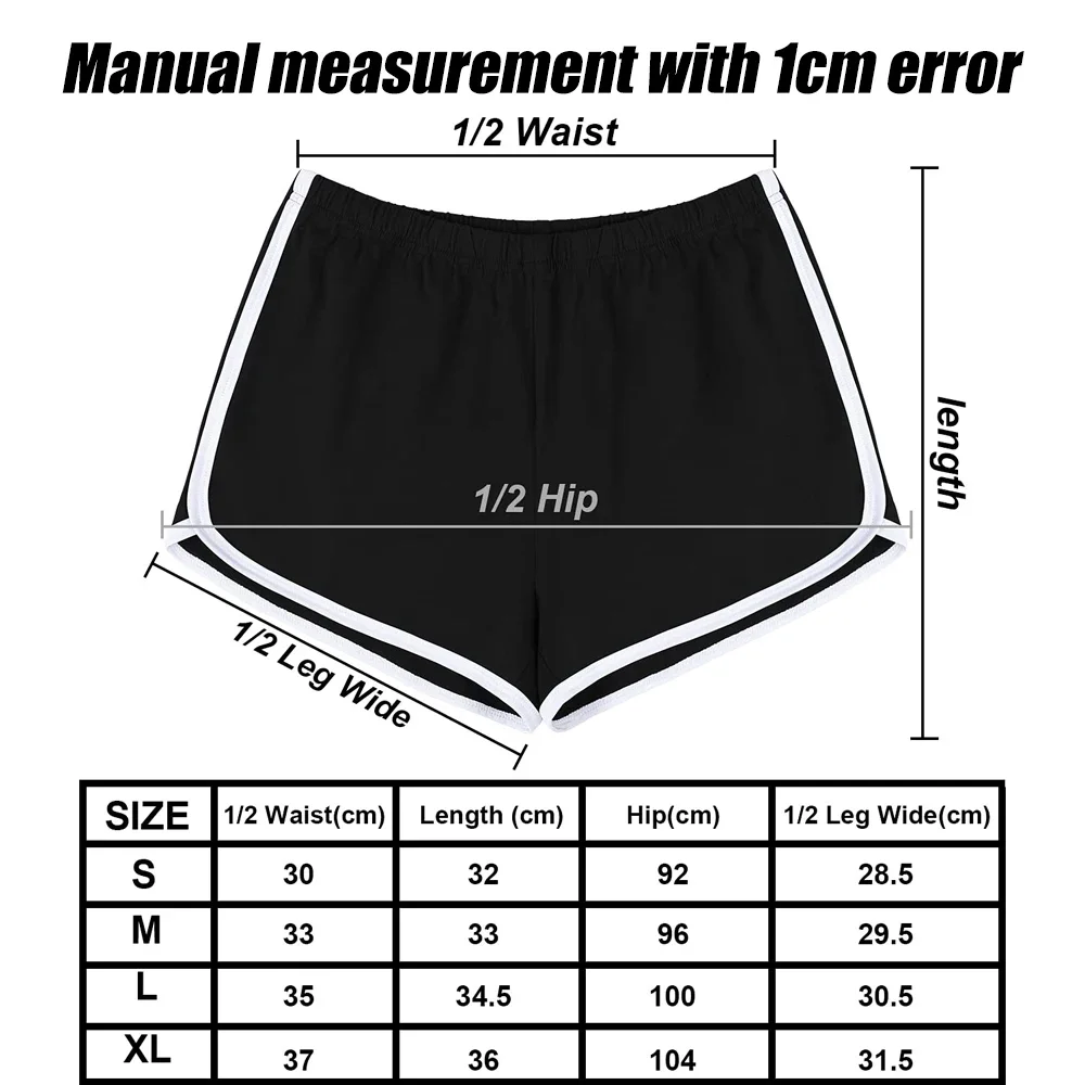 Women sports shorts 1Pcs Cotton Summer Sports Shorts for Yoga Dancing Workout Cycling Running Breathable Dolphin Sports Shorts Pants for Women
