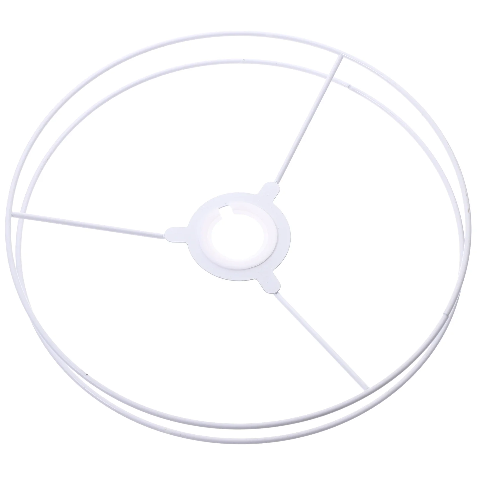 

Lampshade Ring Frame Metal Wire Lamp Shade Frame 30Cm Diy Vintage Frames Set Holder Support Rack Floor Table Lamps