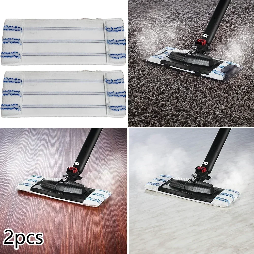 2pcs Mop Cloths For Kit / Vaporflexi Brush / Pro Classic Eco Pro 3.0 Eco 3000 Etc.