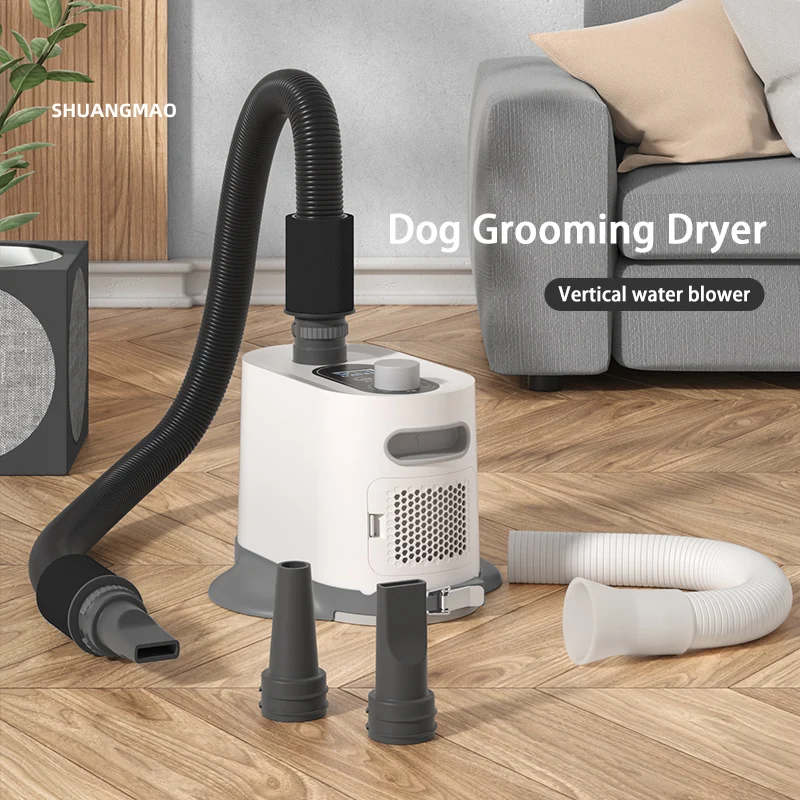 Dog Grooming Dryer 2000W Pet Hair Dryer Dog Cat Grooming Water Blower Warm Wind Adjustable Blow-dryer For Small Medium Large hair dryer pet hair dryer