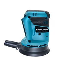 PATUOPRO Cordless Random Orbital Sander 125MM Handheld Electric Grinder Polishing Machine Home Power Tool For Makita 18V Battery 2