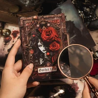 Yoofun 30 Sheets Gothic Tale Vintage Dark Style Character Collage Material Paper Creative DIY Junk Journal Background Paper 2